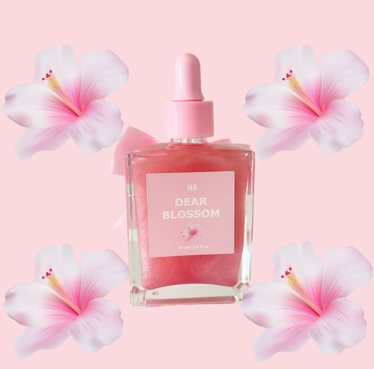 Dear Blossom - Huile pour le corps lumineuse à la Rose - 50 ml