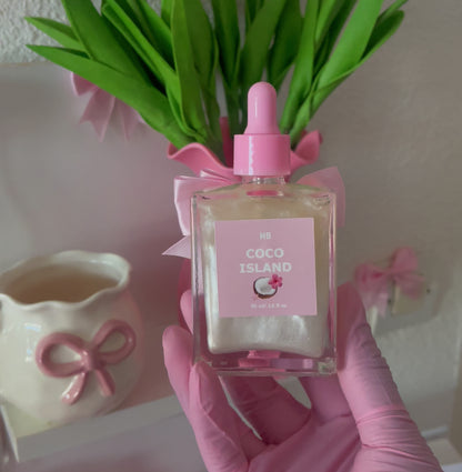 Coco Island - Huile pour le corps lumineuse à la noix de coco - 50 ml