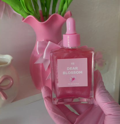 Dear Blossom - Huile pour le corps lumineuse à la rose - 50 ml